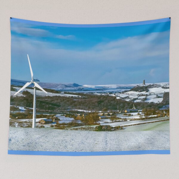 Item preview, Castle Hill Winter Landscape  designed and sold by Alisonchambers2.