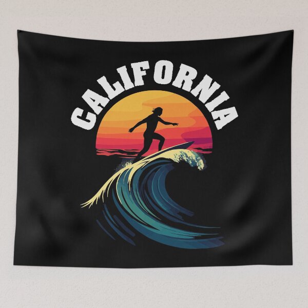 Item preview, California (with White Lettering) designed and sold by VelvetRoom.
