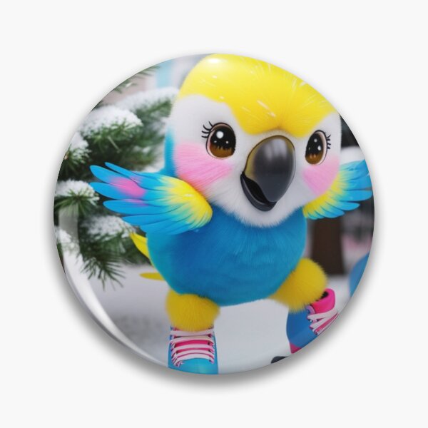 Item preview, Skating Parrot designed and sold by Azrabi.