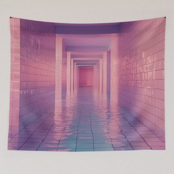 Item preview, The Endless Pink Reflection designed and sold by Viktor Surzhko.