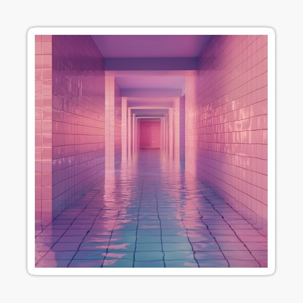 Item preview, The Endless Pink Reflection designed and sold by Viktor Surzhko.