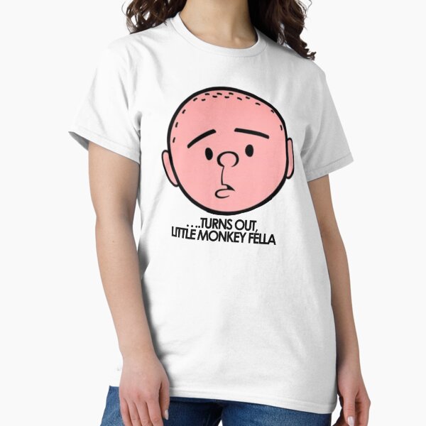 Item preview, Karl Pilkington | Little Monkey Fella Quote designed and sold by TeeSnoop.