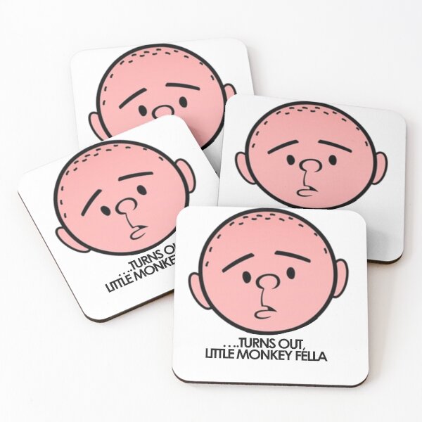 Item preview, Karl Pilkington | Little Monkey Fella Quote designed and sold by Sector 99.