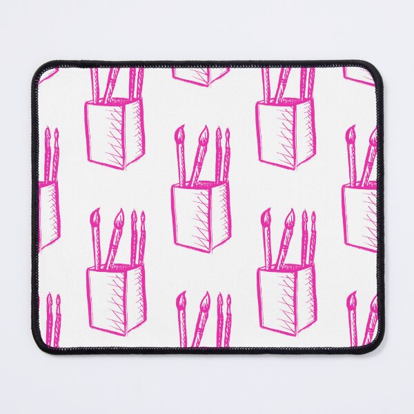 Item preview, Paint Brushes Vivid Pink designed and sold by MagentaTwilight.