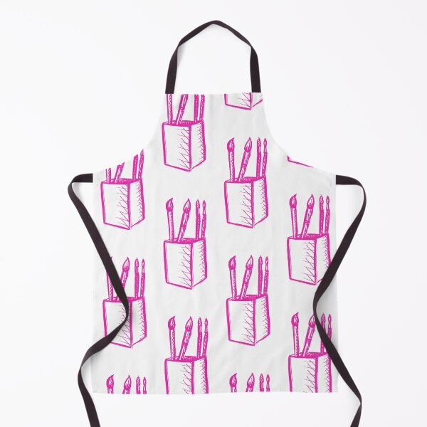 Item preview, Paint Brushes Vivid Pink designed and sold by MagentaTwilight.