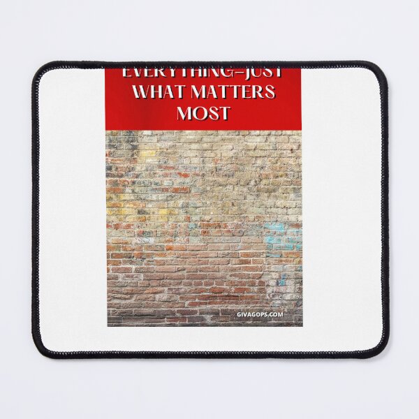 Item preview, You Don’t Need Everything—Just What Matters Most designed and sold by CUTESTUFFnow.
