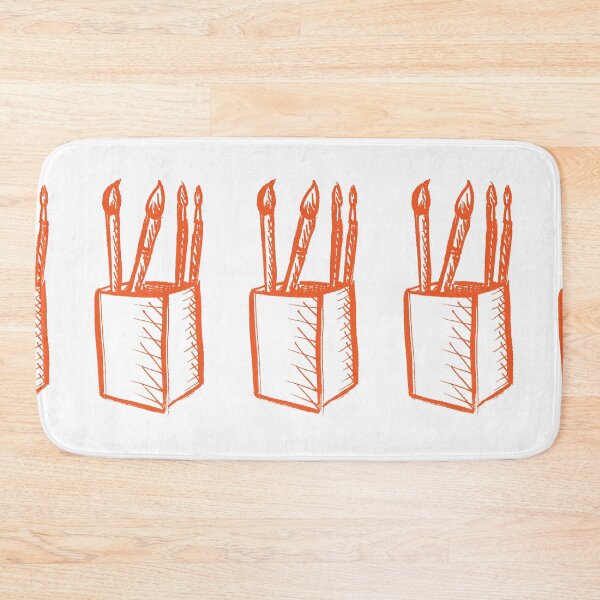Item preview, Paint Brushes Orange designed and sold by MagentaTwilight.