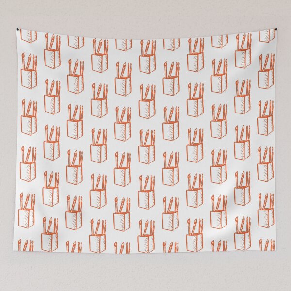 Item preview, Paint Brushes Orange designed and sold by MagentaTwilight.