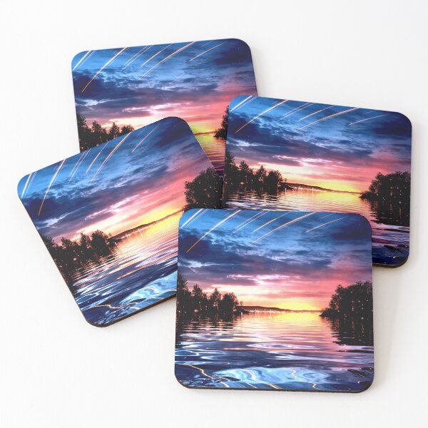 Item preview, Celestial Reflections at Sunset designed and sold by Exodoi.