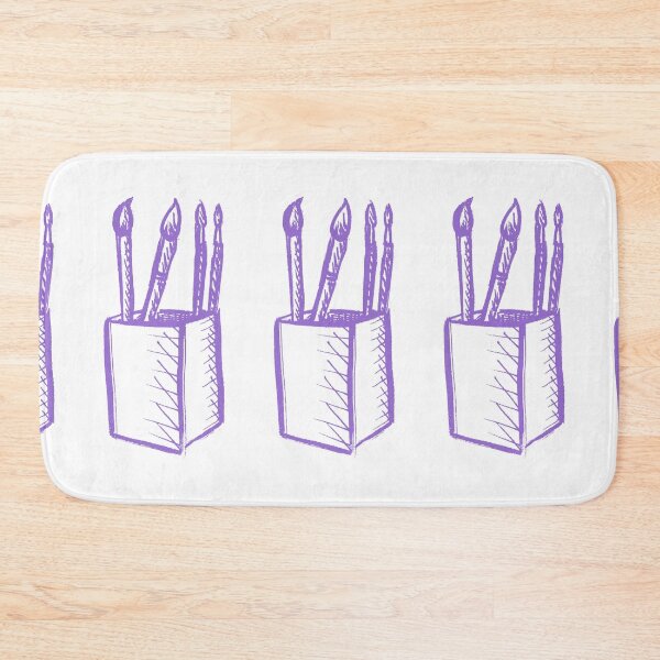 Item preview, Paint Brushes Purple designed and sold by MagentaTwilight.