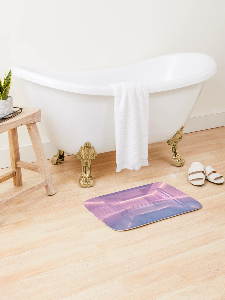 Thumbnail 2 of 6, Bath Mat, Infinity Reflection Pool designed and sold by Viktor Surzhko.
