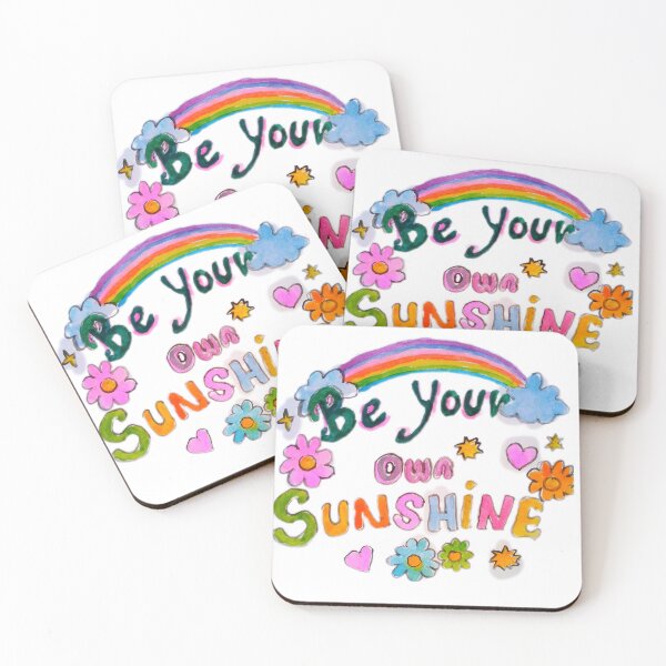 Item preview, Positive affirmation quotes Be your own sunshine  designed and sold by happiartworks .