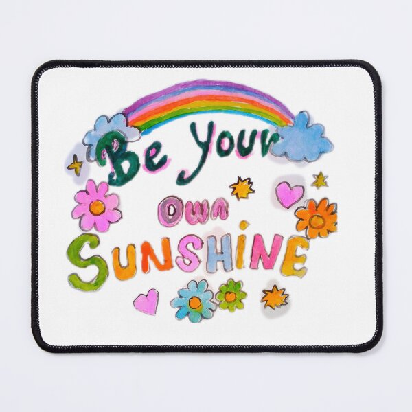 Item preview, Positive affirmation quotes Be your own sunshine  designed and sold by happiartworks .