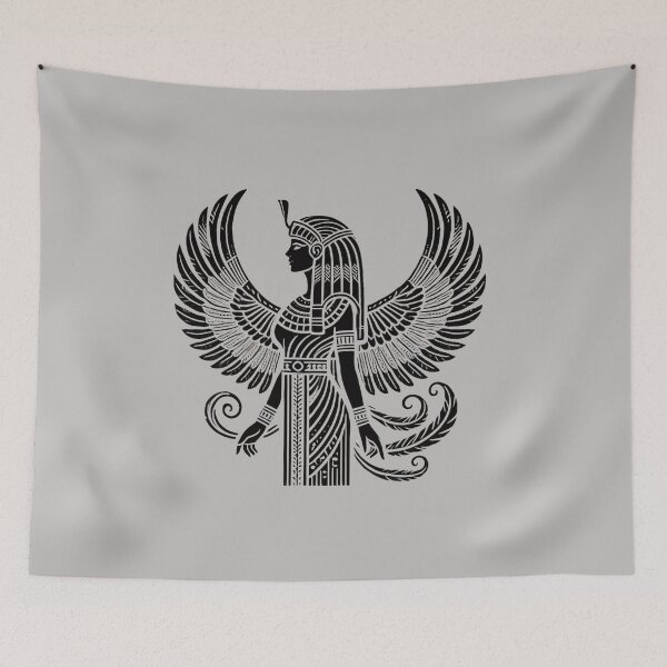 Item preview,  Ancient Egyptian symbol, Egyptian goddess Isis,  Artifacts of Egypt, Amulet,  designed and sold by Afrocarribe.