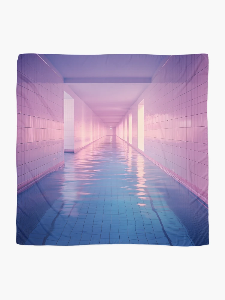 Thumbnail 2 of 3, Scarf, Infinite Reflection designed and sold by Viktor Surzhko.