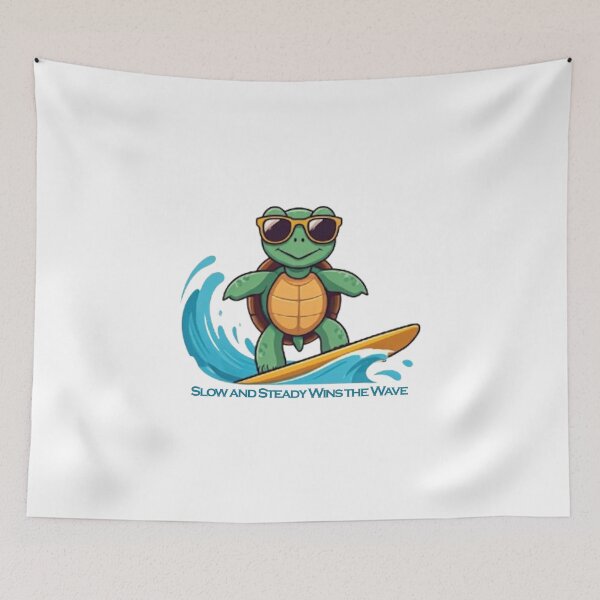 Item preview, Slow and Steady Wins the Wave designed and sold by likbatonboot.
