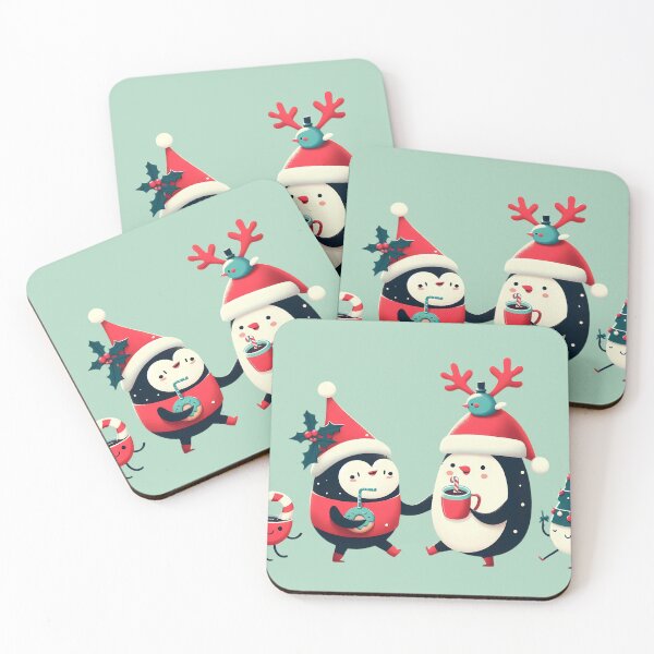 Item preview, Christmas with Cute Penguin Couple || Welcome 2025 designed and sold by AG-Product.