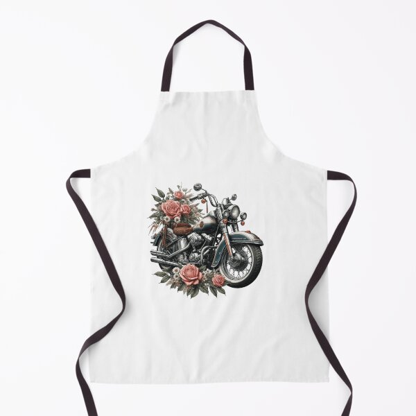 Item preview, Excellent vintage motorcycle with beautiful flowers designed and sold by nicnacc.