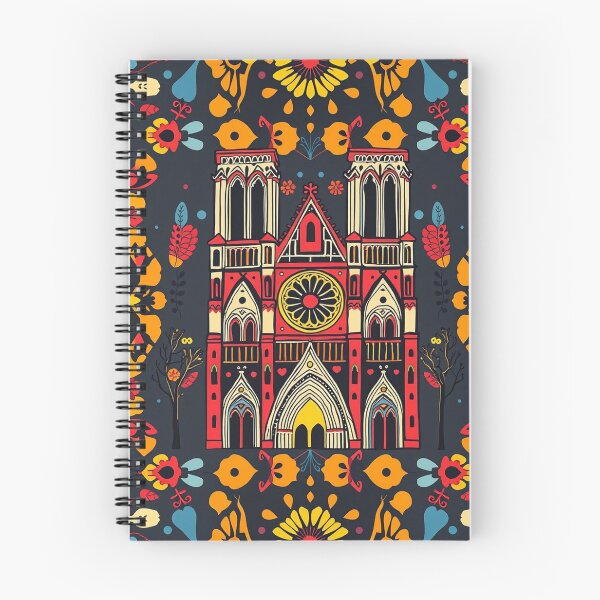 Item preview, Folk art inspired by Notre Dame de Paris designed and sold by GasconyPassion.