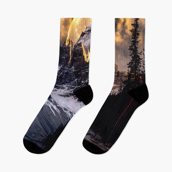 Item preview, Moonrise Over Majestic Peaks designed and sold by Exodoi.