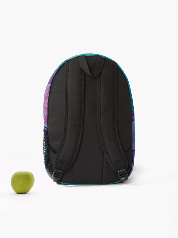 Thumbnail 2 of 3, Backpack, Violet Pool Reflection designed and sold by Dataxe.