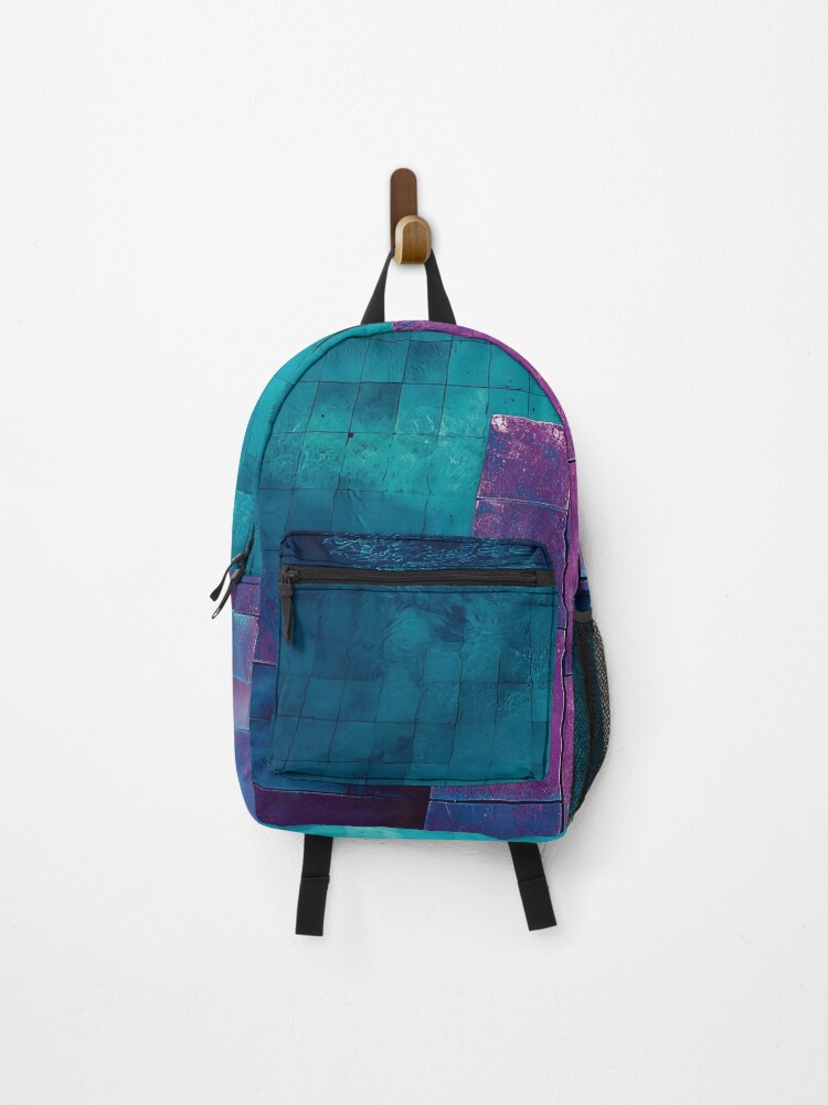 Thumbnail 1 of 3, Backpack, Violet Pool Reflection designed and sold by Dataxe.