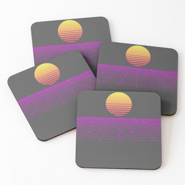 Item preview, Retro Sunset Grid designed and sold by Toreighdesigns.
