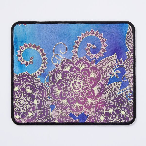 Item preview, Magnolia & Magenta Floral on Watercolor designed and sold by micklyn.