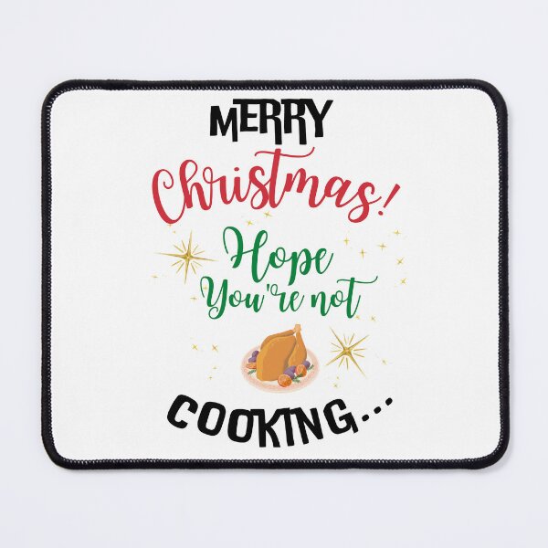 Item preview, Merry Christmas! Hope You’re Not Cooking designed and sold by I-RDesign.