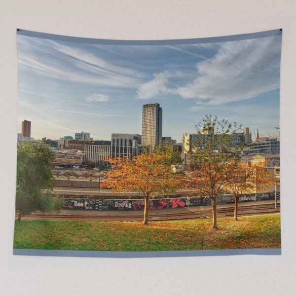 Item preview, Sheffield Autumn Skyline  designed and sold by Alisonchambers2.