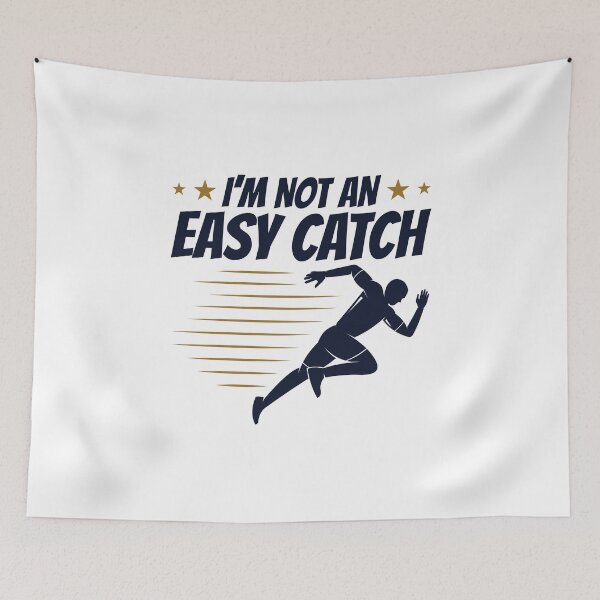 Item preview, Sprinter Track and Field Runner I'm Not an Easy Catch designed and sold by jaygo.