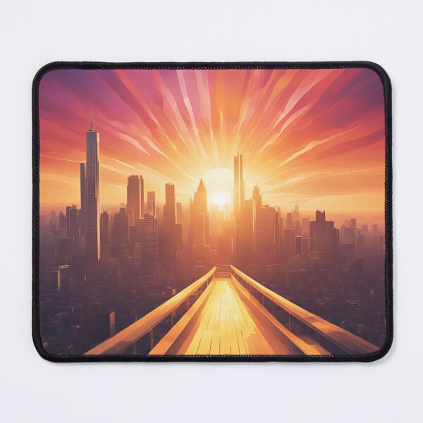 Item preview, sunset in the big city designed and sold by SaralidzeOk.