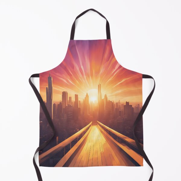 Item preview, sunset in the big city designed and sold by SaralidzeOk.
