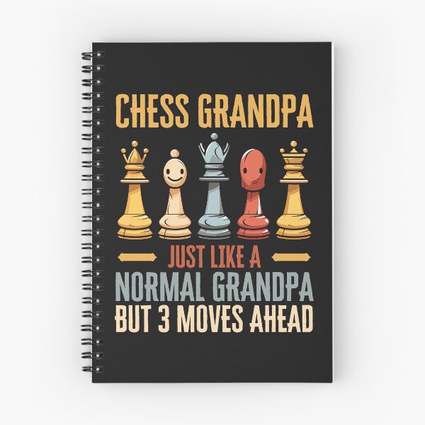 Item preview, Chess Grandpa Just Like a Normal Grandpa But 3 Moves Ahead designed and sold by WildPalette-Art.