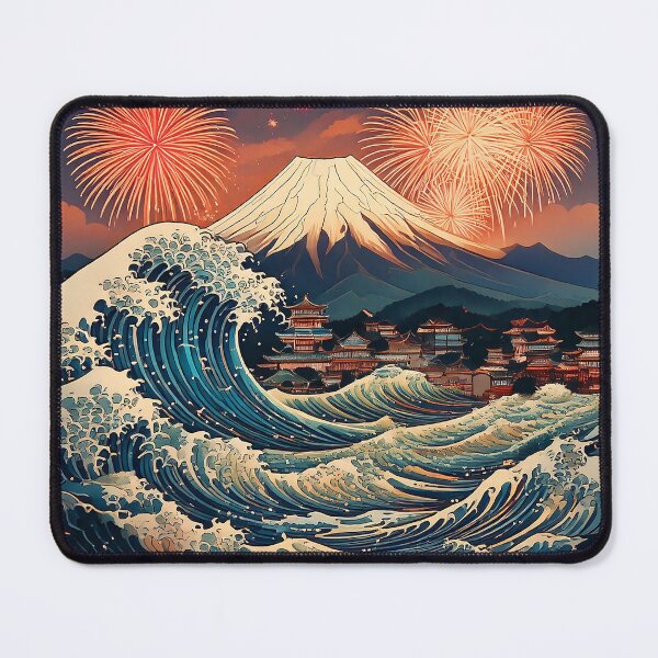 Item preview, The Great New Year Wave  designed and sold by rokojin.