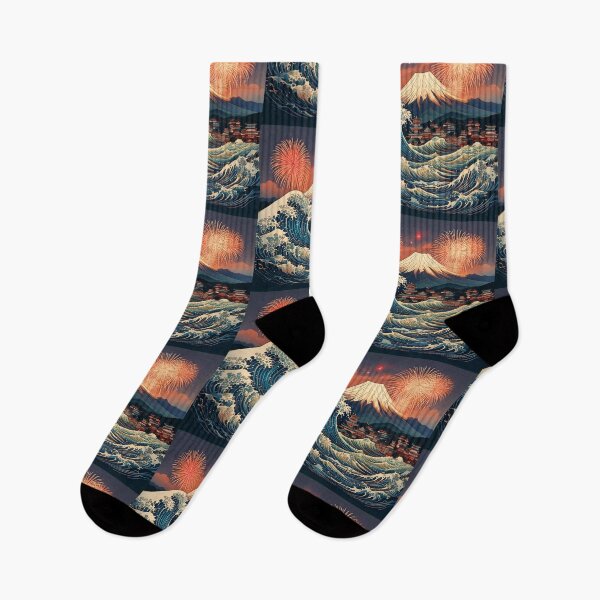 Item preview, The Great New Year Wave  designed and sold by rokojin.