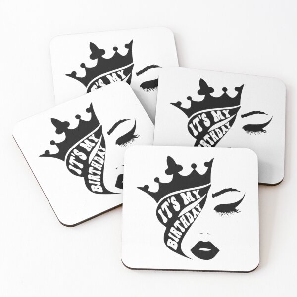 Item preview, It's My Birthday – Elegant Crown and Face Design designed and sold by Colorten.