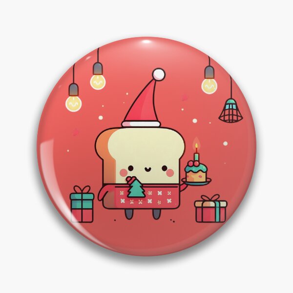 Item preview, Cute Christmas Toast || Welcome 2025 designed and sold by AG-Product.