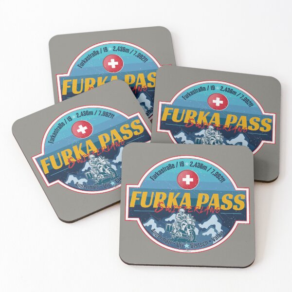 Artikelvorschau, Furkapass Schweiz Furkapass Motorrad Aufkleber T-Shirt 03 entworfen und verkauft von OuterShellUK.