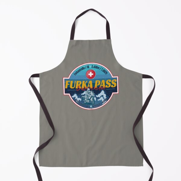 Item preview, Furka Pass Switzerland Furkapass Motorcycle Sticker T-Shirt 03 designed and sold by OuterShellUK.