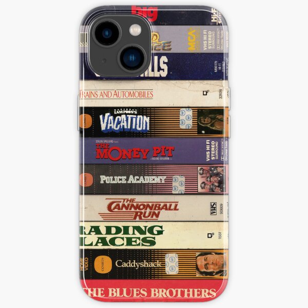 Greatest 80s Comedy Movies - Vintage 1980s VHS Print iPhone Case