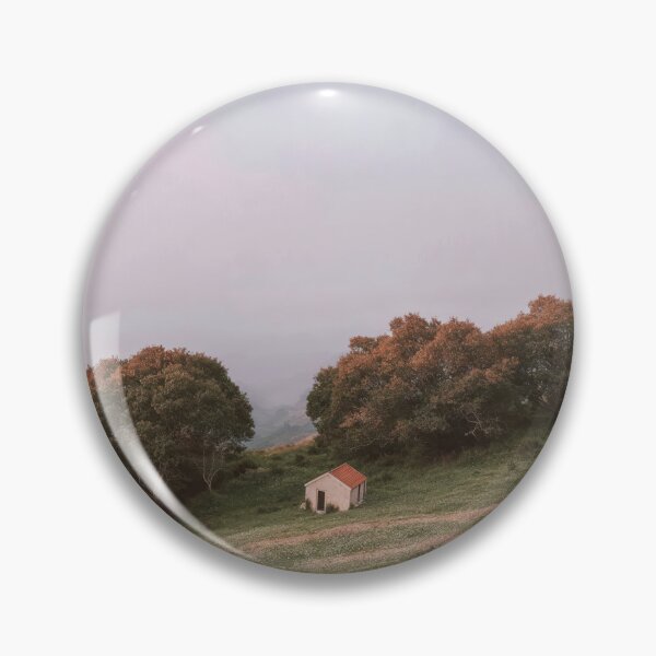 Item preview, Rustic Cottage in Autumn Field - Poetic Landscape Photography designed and sold by regnumsaturni.