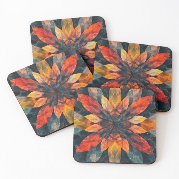 Item preview, Bold floral abstract art designed and sold by anytka.