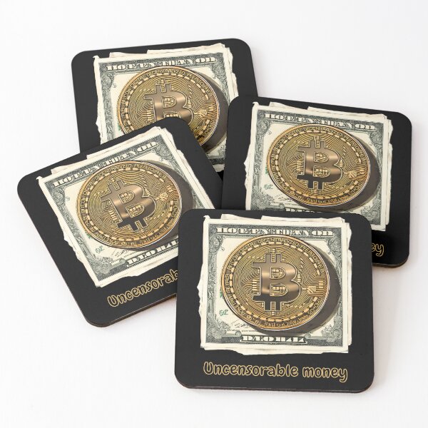 Item preview, Bitcoin Uncensorable Money designed and sold by BitCryX.