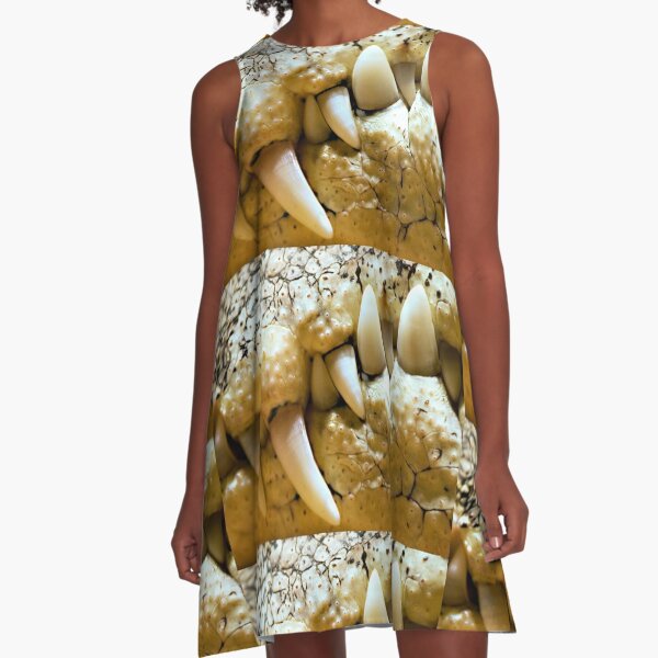 Never Smile at a Crocodile A-Line Dress