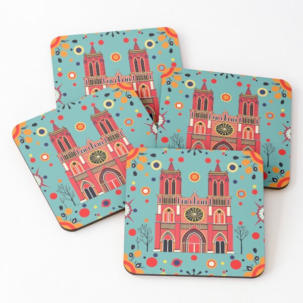 Item preview, Folk art inspired by Notre Dame de Paris designed and sold by GasconyPassion.