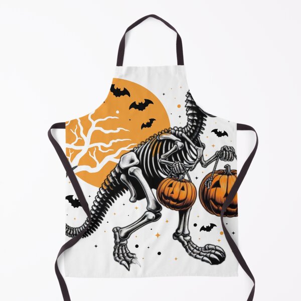 Item preview, Spooky Dino Trick-or-Treat - Halloween Skeleton Design designed and sold by Fernandink1.