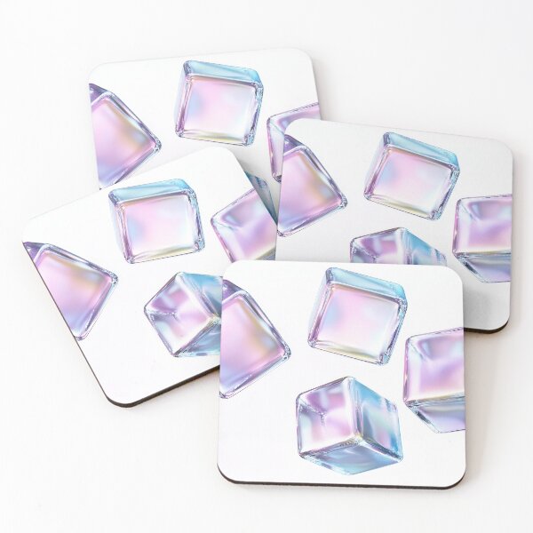 Item preview, Bright ice cubes on white designed and sold by anytka.
