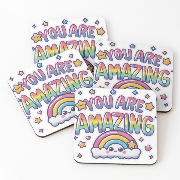 Item preview, You Are Amazing Rainbow designed and sold by PieChocolate.
