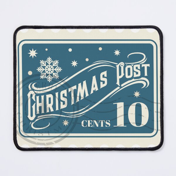 Item preview, Christmas Mail, post, postage, stamp designed and sold by Add2crt.